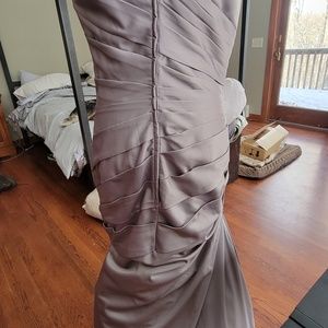 le femme grey gown